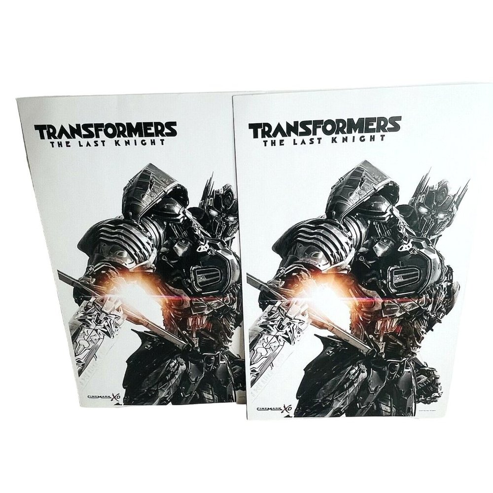 Transformers The Last Knight 2017 Cinemark XD Promo 2 Movie Posters 17 x 11